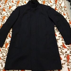 ZARA Navy Coat XXL